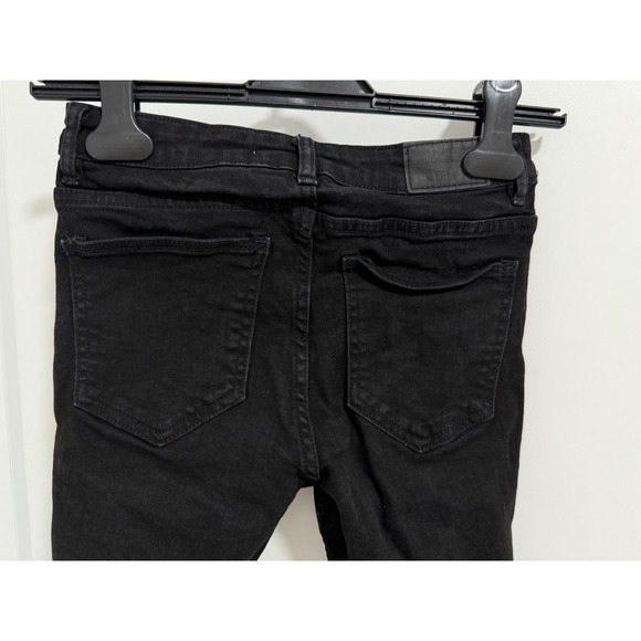 ZARA TRF Black High Waisted Skinny Jeans Women's US 4 - Picture 7 of 7